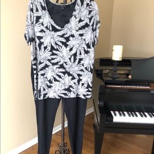 J Jill Collection Tunic & Pants-Warmer Work Days